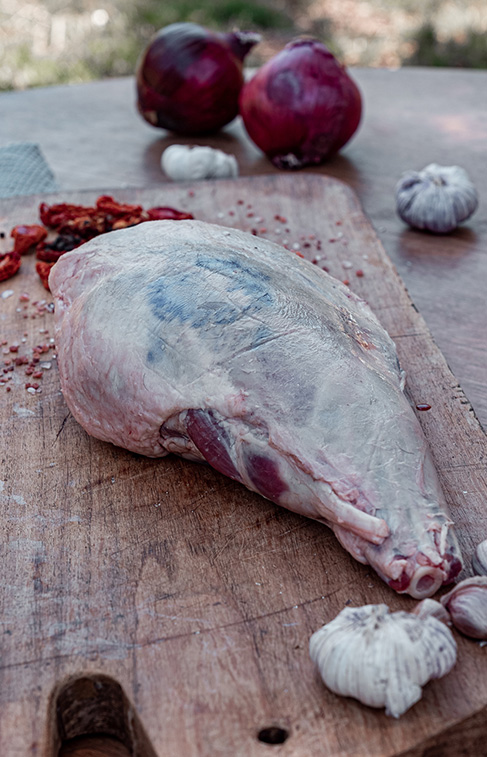 gigot de Cordero envasada al vacio